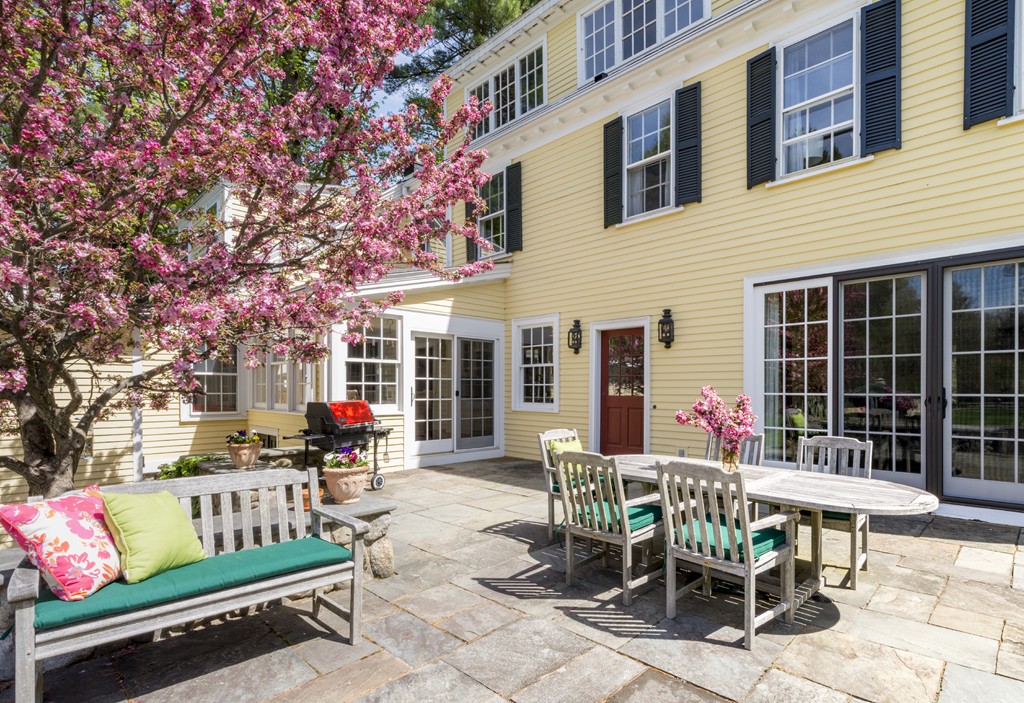 16 Walnut Road Wenham, MA 01984 - Photo 12 of 14 a view of a chairs and table in a patio