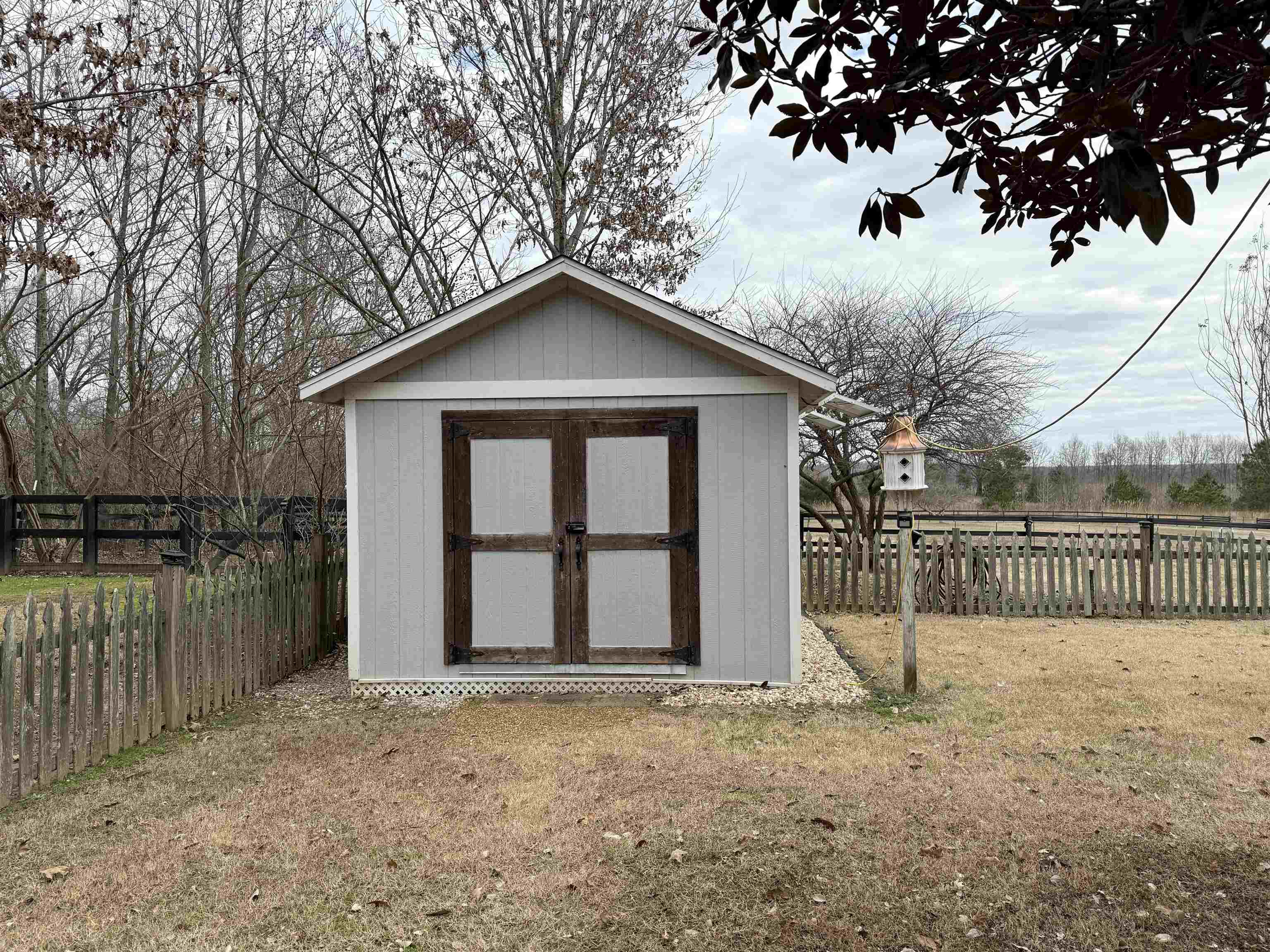 9650 Collierville Arlington Road Arlington, TN 38002 - Photo 32 of 39 View of shed with a fenced backyard