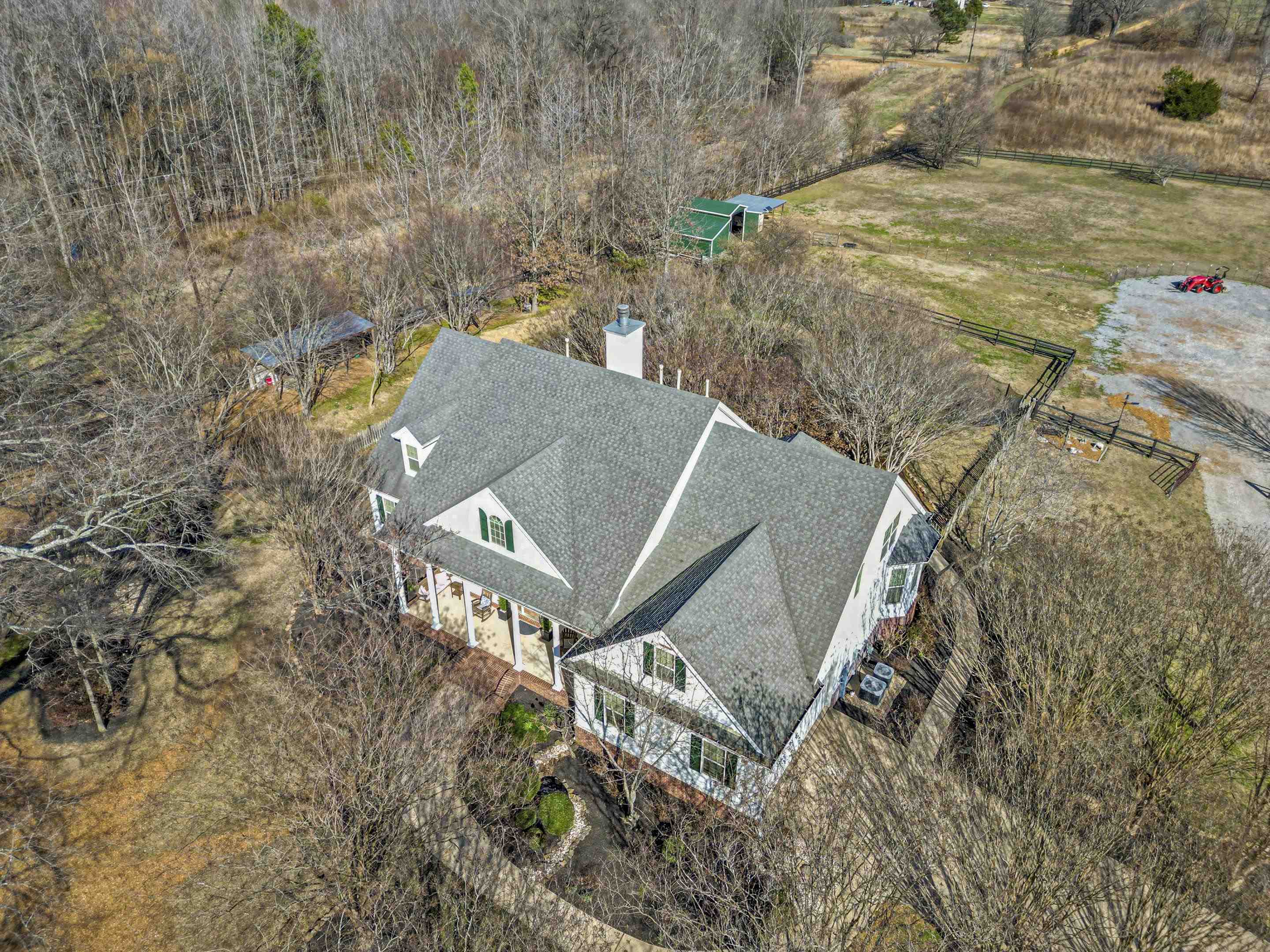 9650 Collierville Arlington Road Arlington, TN 38002 - Photo 38 of 39 View from above of property