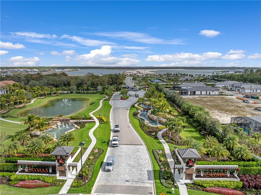 9675 Moonflower Court Naples, FL 34114 - Photo 30 of 32 Bird's eye view of a large body of water