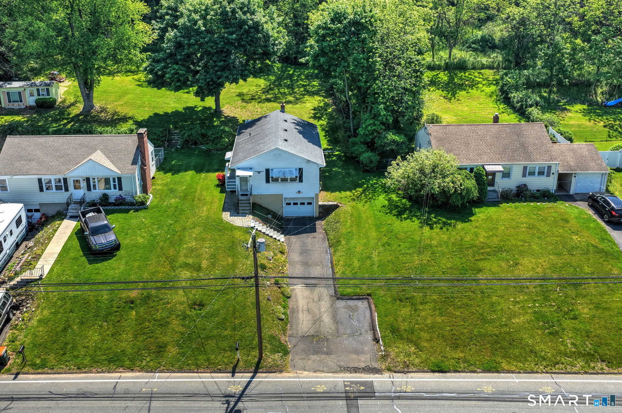 212 Swain Avenue Meriden, CT 06450 - Photo 3 of 38 an aerial view of a house