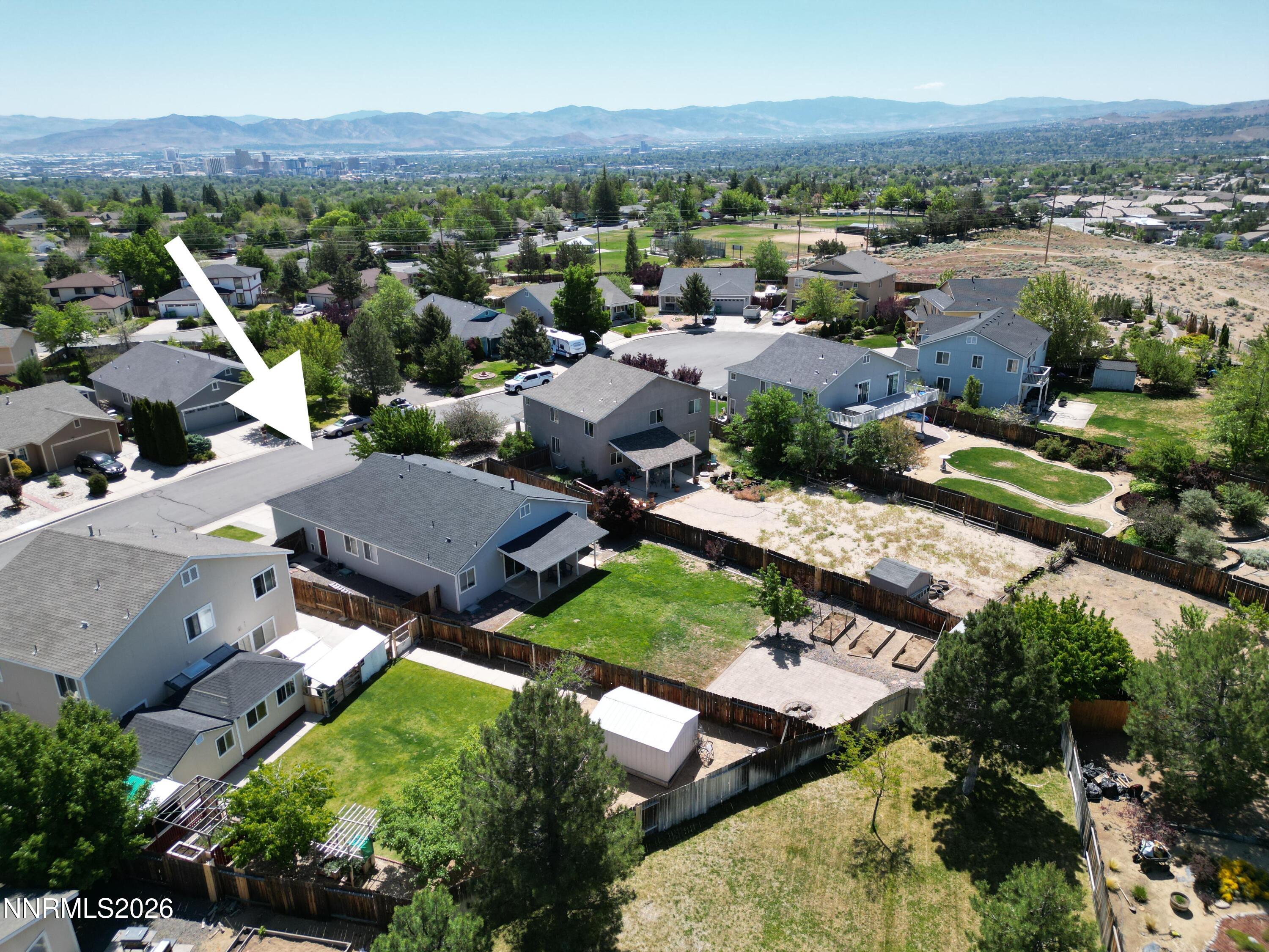 2865 Royal Sage Court Reno, NV 89503 - Photo 31 of 33 Aerial 2