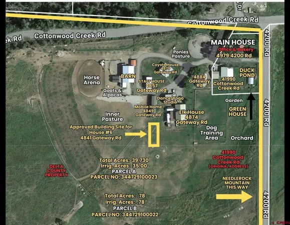 $2,999,999 | 41990 Cottonwood Creek Road, Crawford, CO 81415
