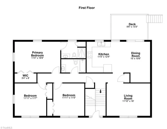 $345,000 | 7245 Sleepy Hollow Drive, Archdale, NC 27263