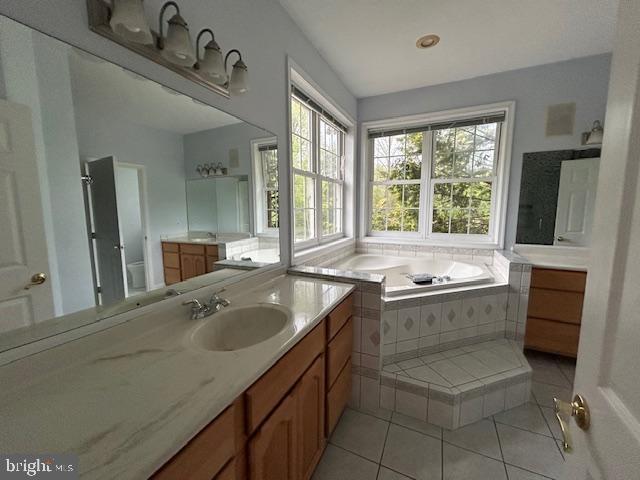 39 Riverside Drive Elkton, MD 21921 - Photo 38 of 64 a bathroom with a granite countertop sink and large mirror