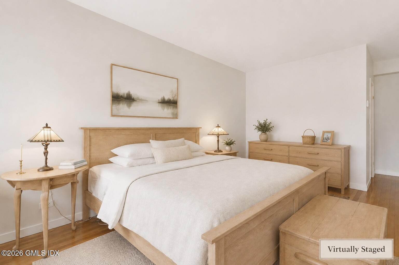 40 West Elm Street, Unit 2M Greenwich, CT 06830 - Photo 21 of 25 Primary Bedroom 2 Virtually Staged Final