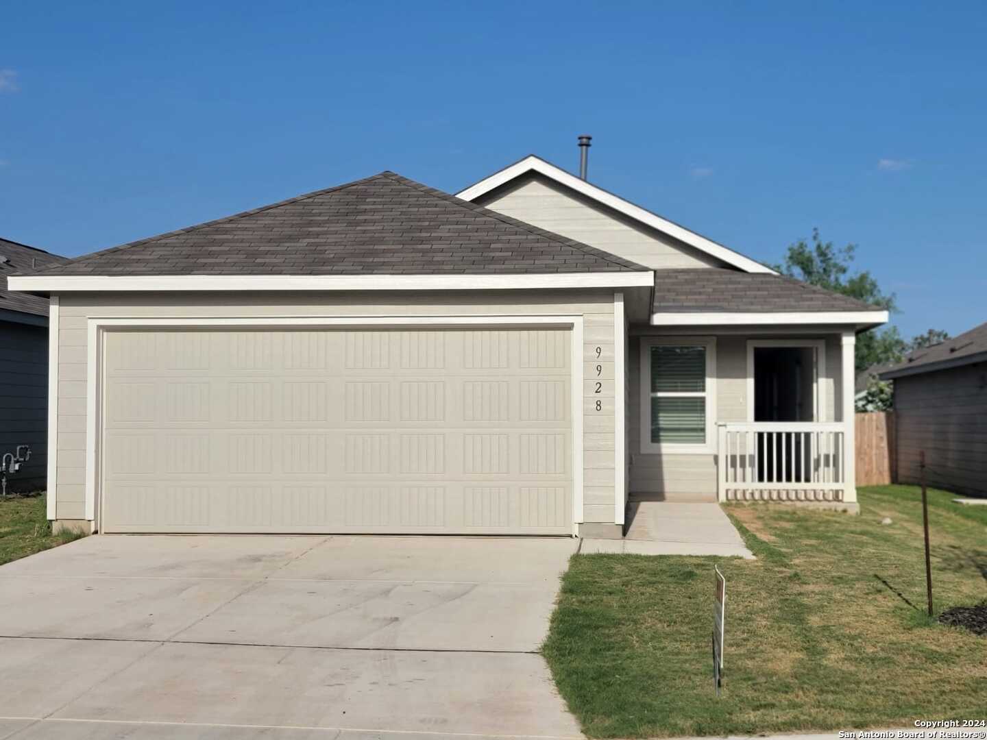 9928 Leeds Wheel San Antonio, TX 78254 - Photo 1 of 11 a front view of a house with garage