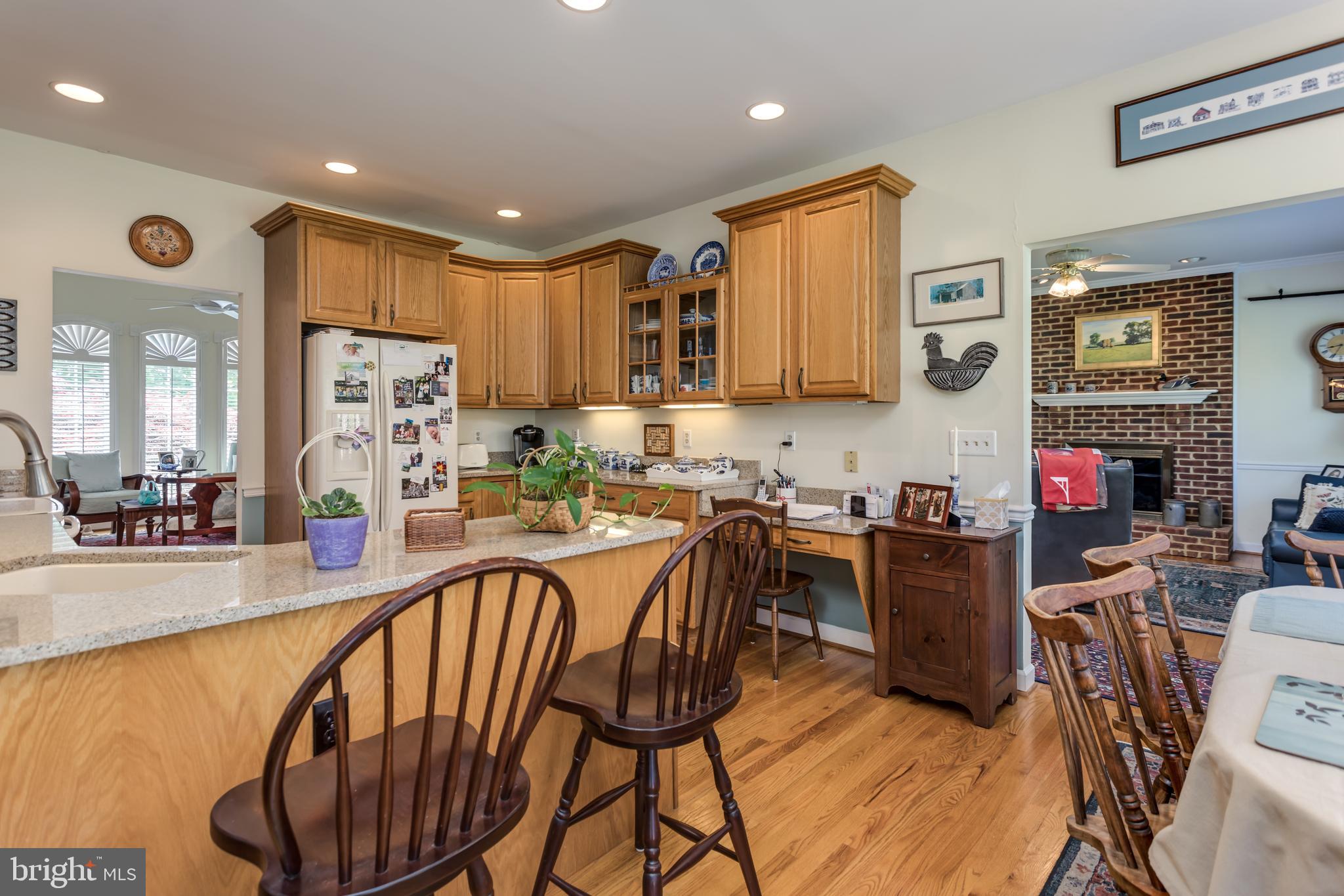 1224 Rodes Circle Winchester, VA 22601 - Photo 11 of 39 Kitchen w/ Breakfast Bar