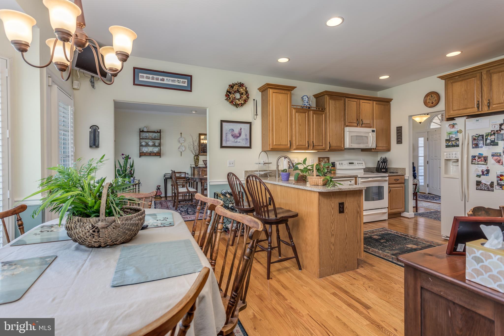 1224 Rodes Circle Winchester, VA 22601 - Photo 12 of 39 Breakfast Room w/ Hardwood Floors