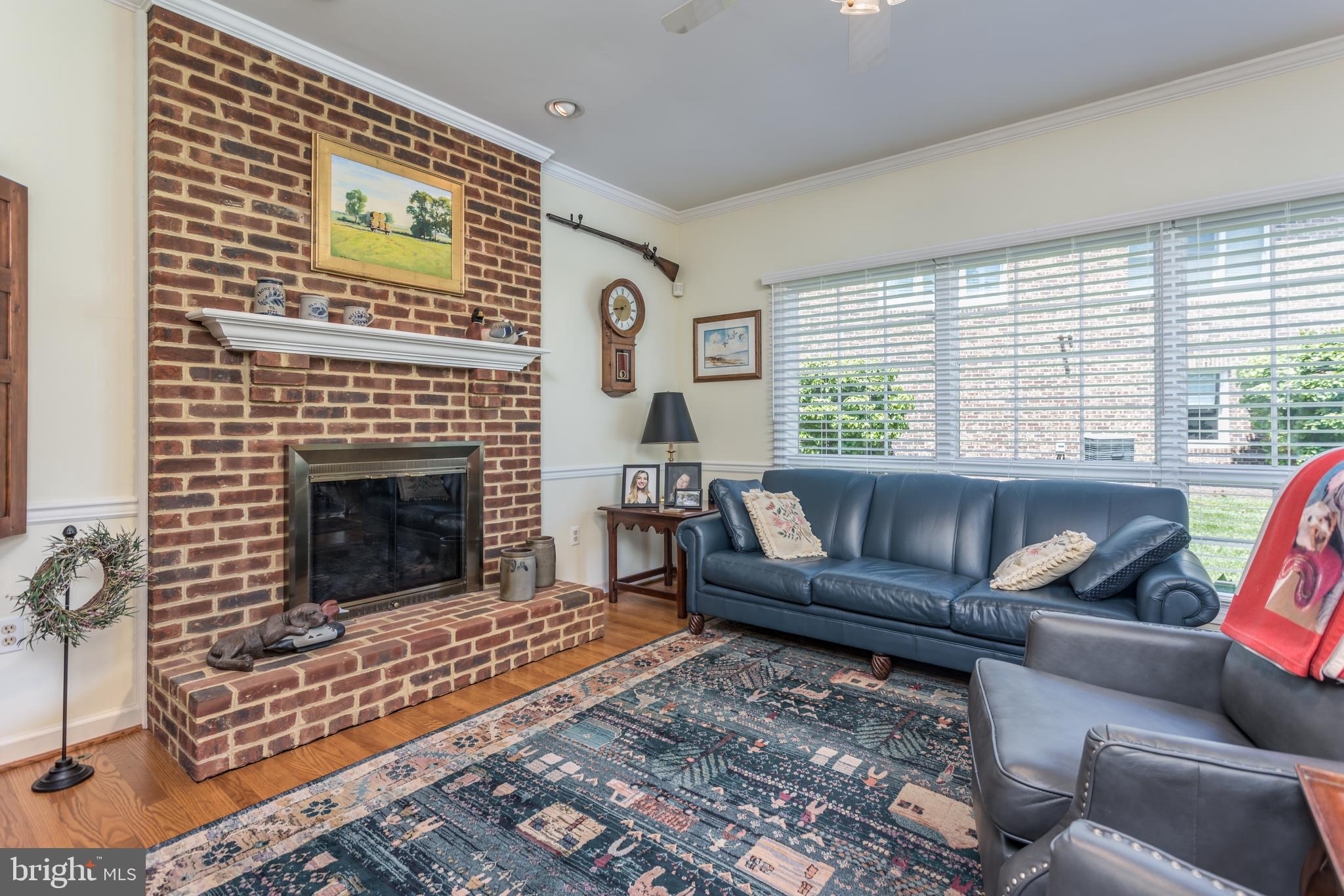 1224 Rodes Circle Winchester, VA 22601 - Photo 16 of 39 Family Room w/ Hardwood Floors