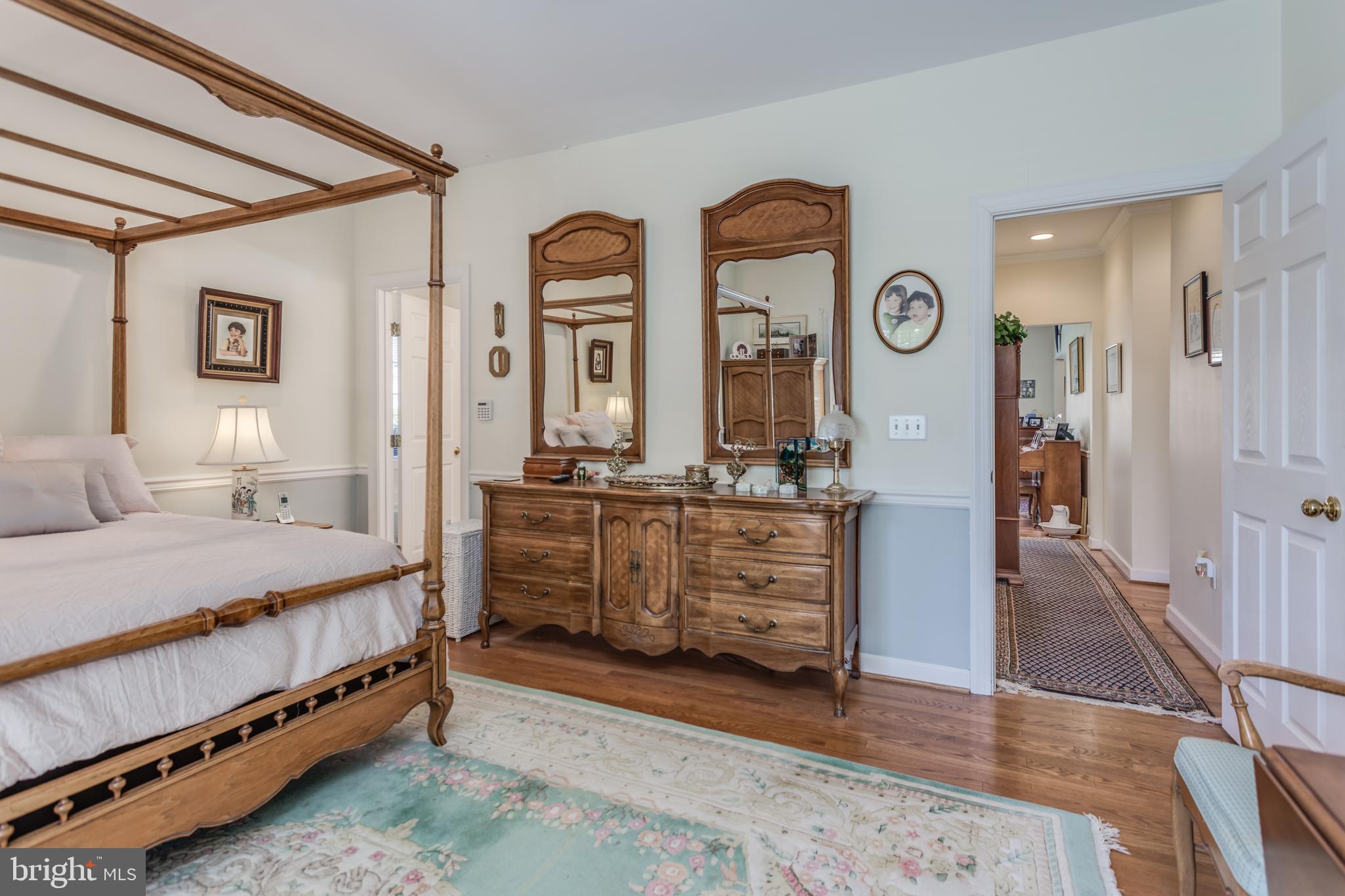 1224 Rodes Circle Winchester, VA 22601 - Photo 19 of 39 Master Bedroom w/ Hardwood Floors
