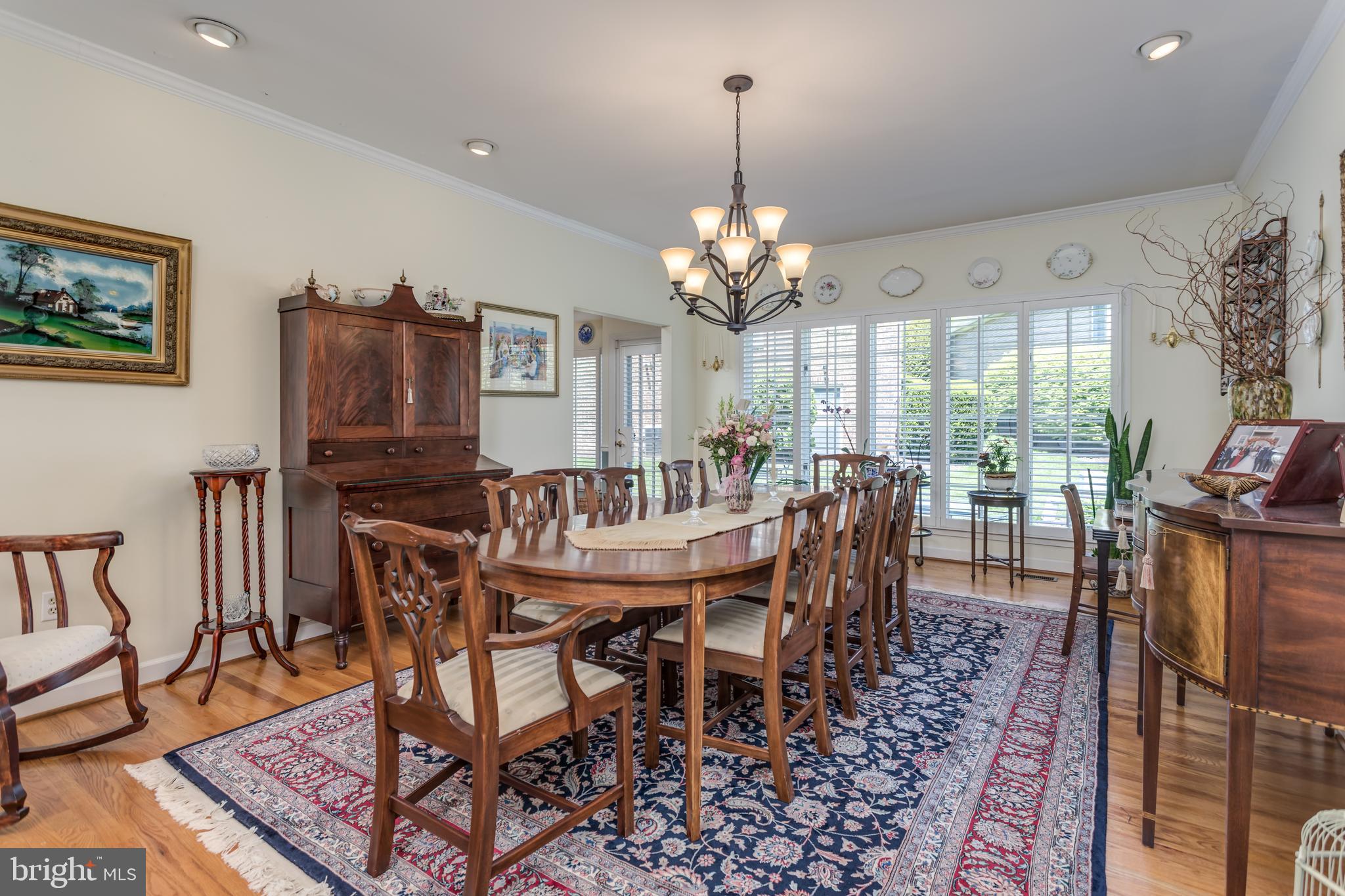 1224 Rodes Circle Winchester, VA 22601 - Photo 7 of 39 Formal Dining Room w/ Hardwood Floors