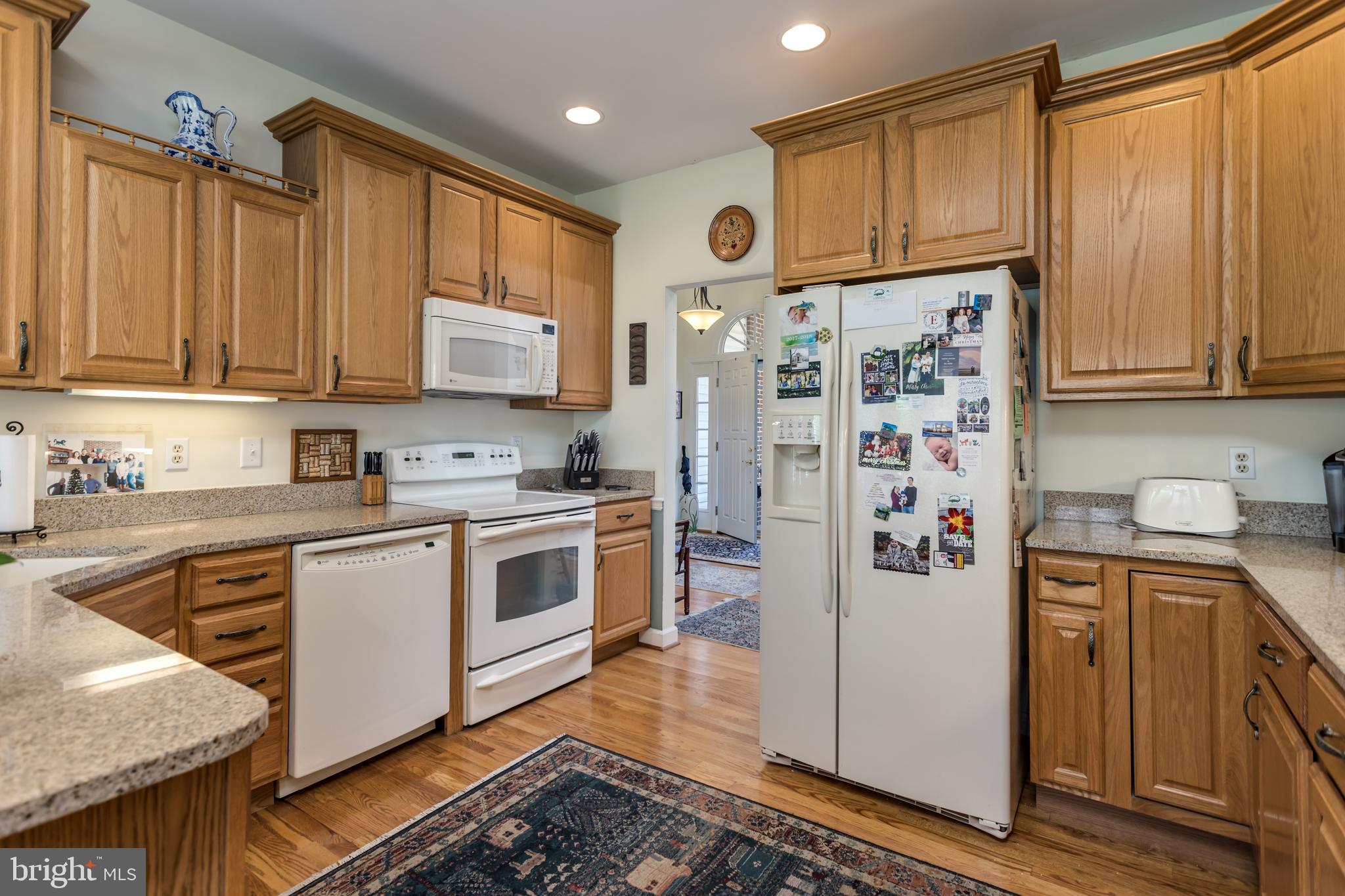 1224 Rodes Circle Winchester, VA 22601 - Photo 9 of 39 Kitchen w/ Hardwood Floors