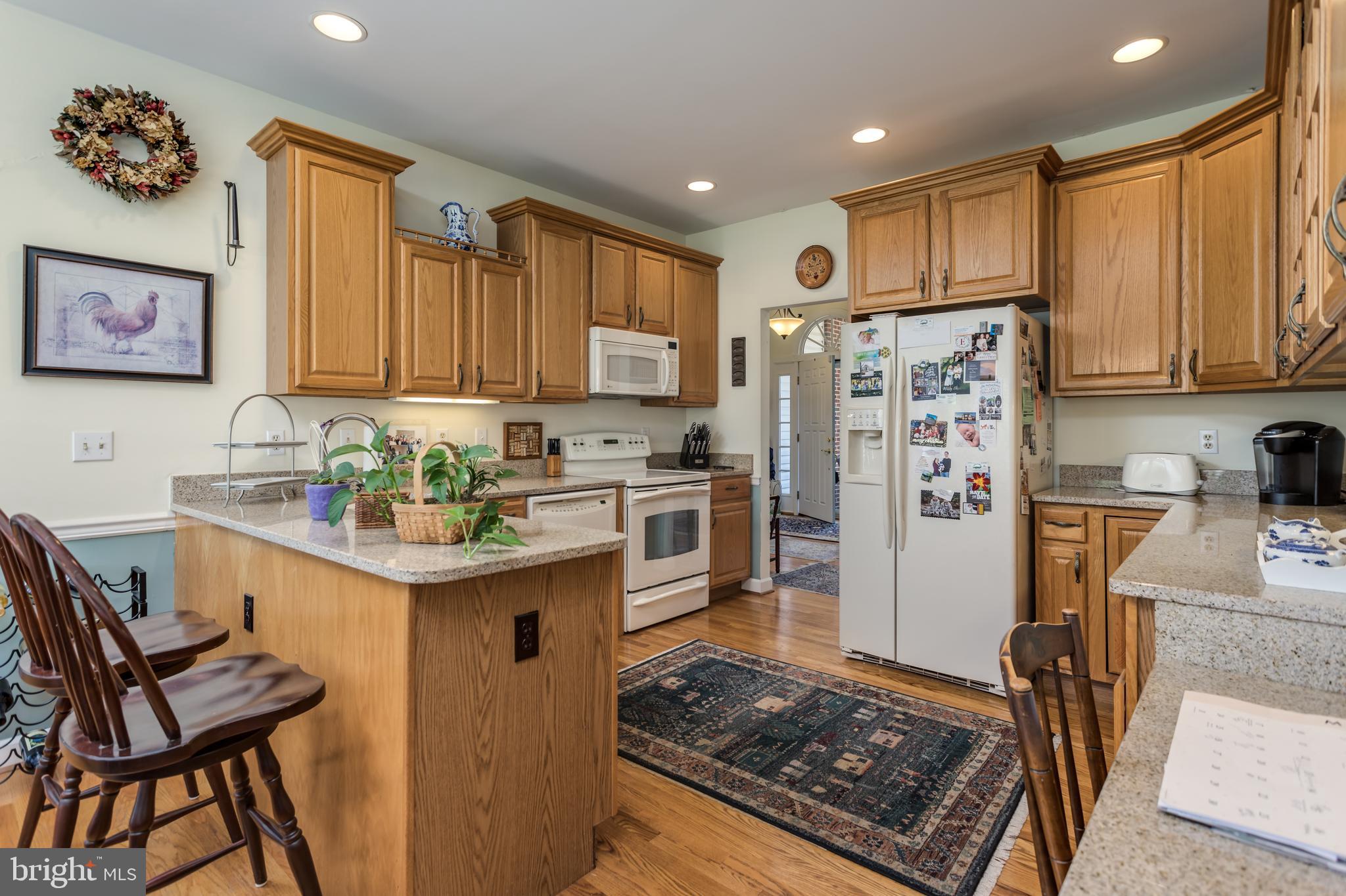 1224 Rodes Circle Winchester, VA 22601 - Photo 10 of 39 Large Kitchen w/ Granite Counters