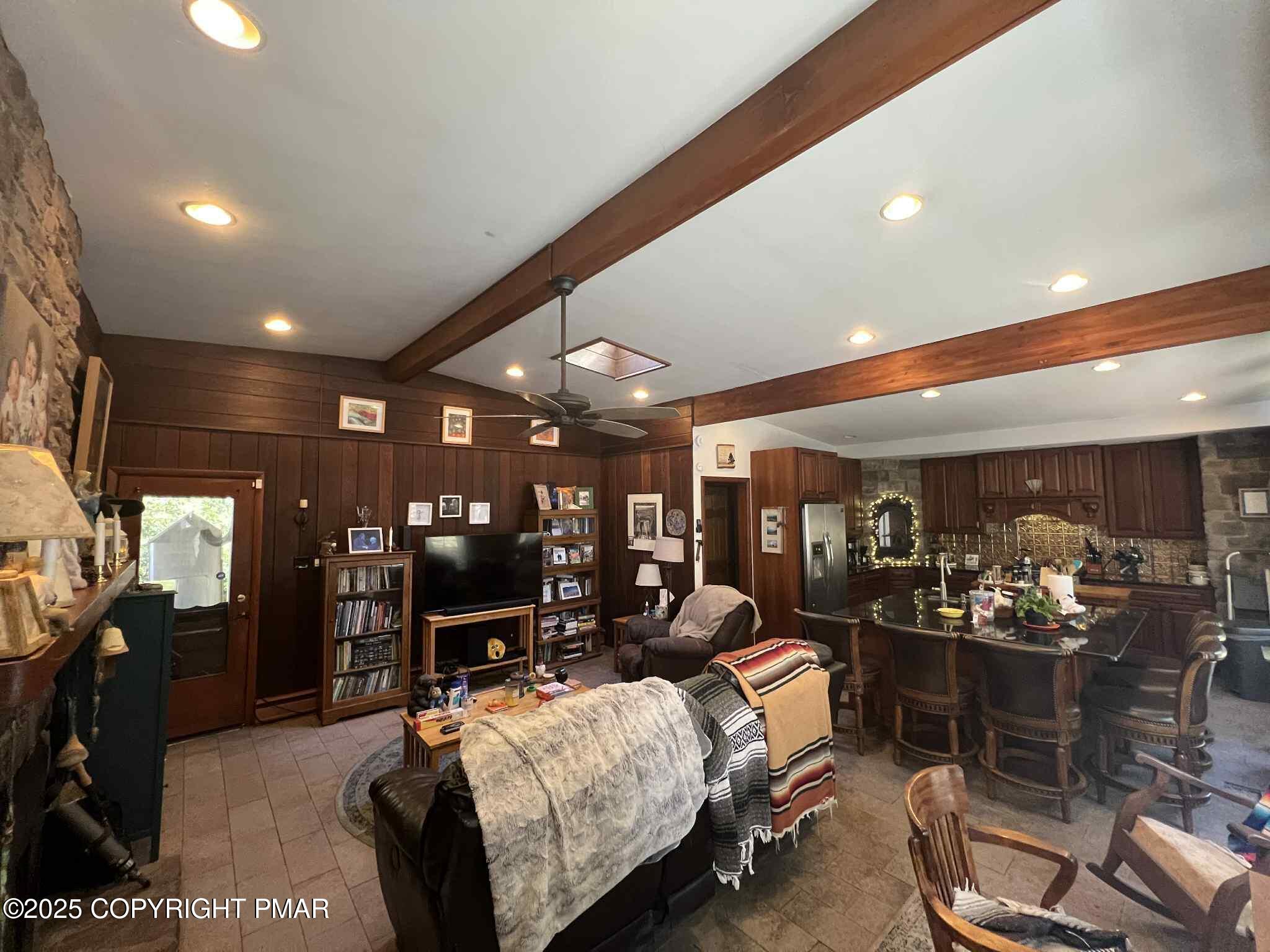 25 Red Oak Road Lake Harmony, PA 18624 - Photo 5 of 23 a bedroom with furniture and a large mirror