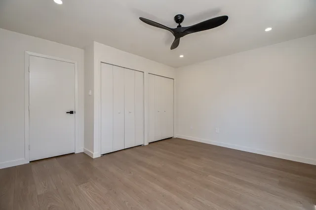 wooden floor in an empty room