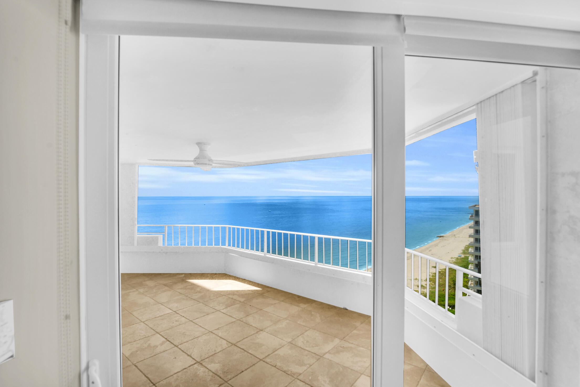 Ocean view from kitchen