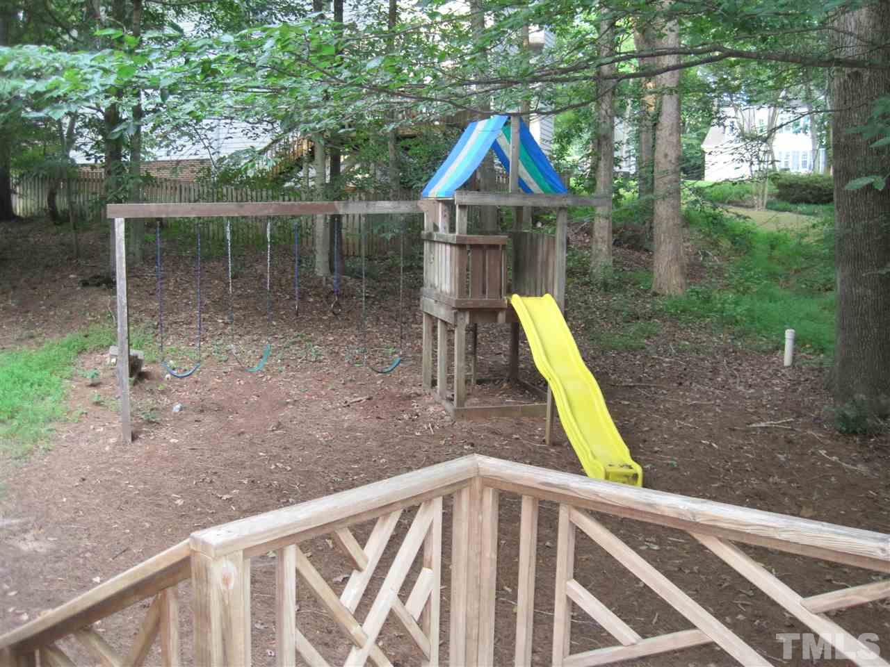 9904 Bright Hedge Court Raleigh, NC 27613 - Photo 20 of 20 a view of outdoor space yard and slide