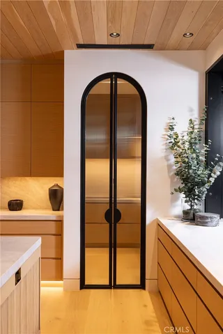 a close view of sink and mirror