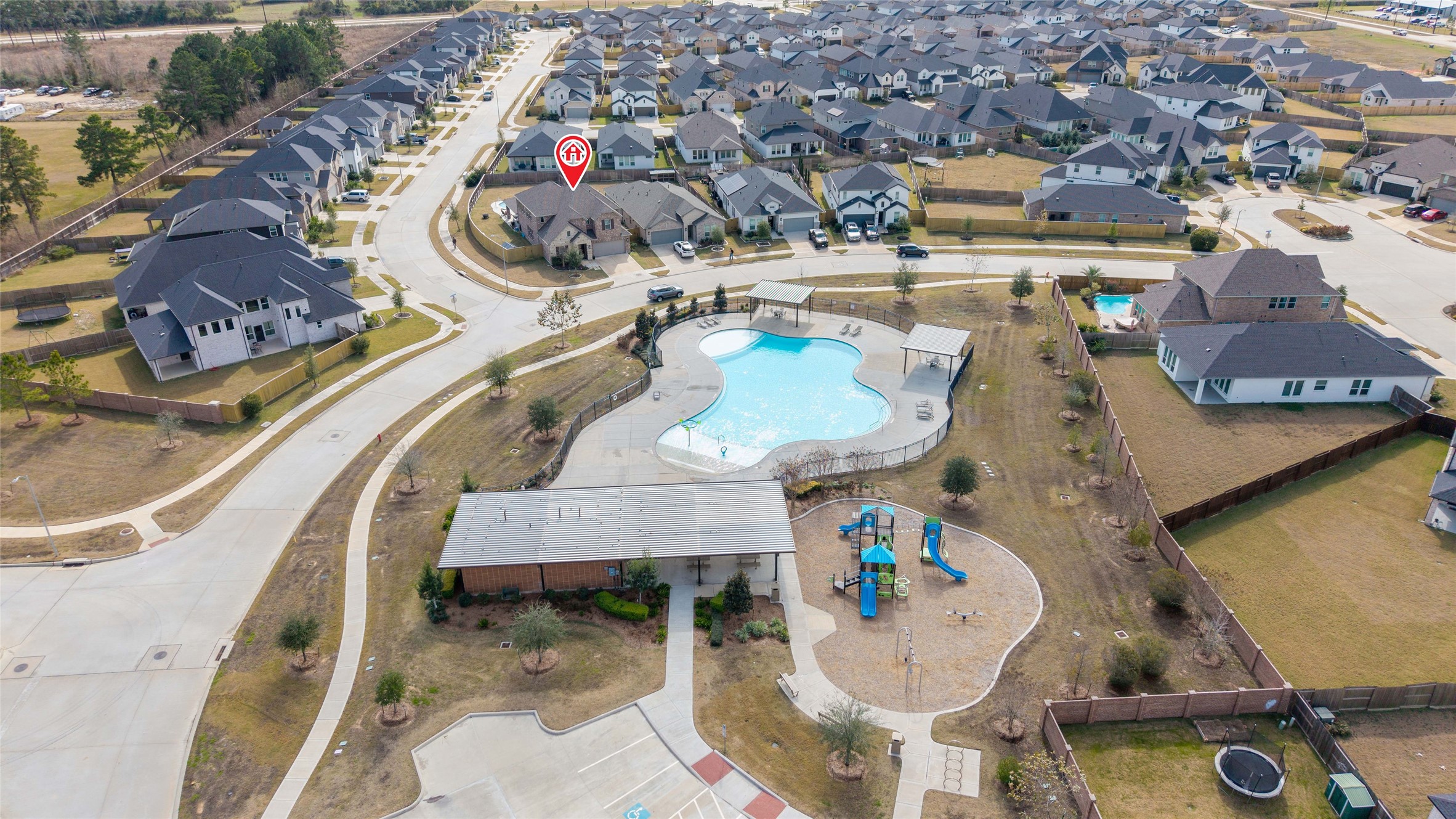 22122 Sam Raburn Drive Tomball, TX 77375 - Photo 43 of 47 Enjoy the day with the kids and family at the park and pool!