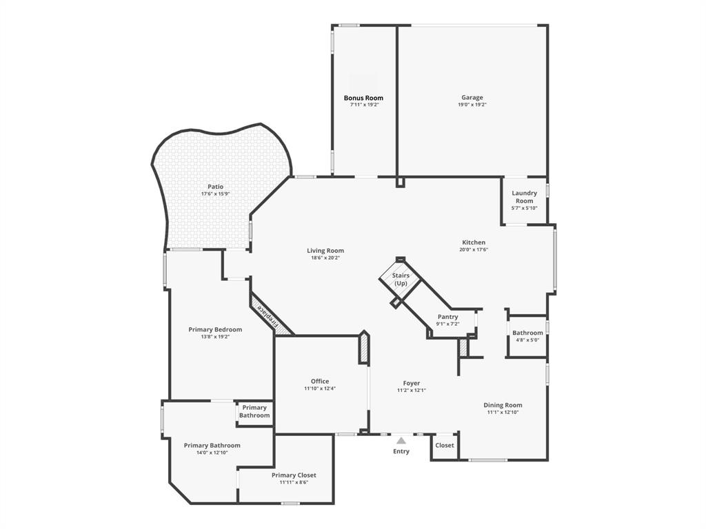 2437 Clear Field Drive Plano, TX 75025 - Photo 35 of 38 a picture of floor plan