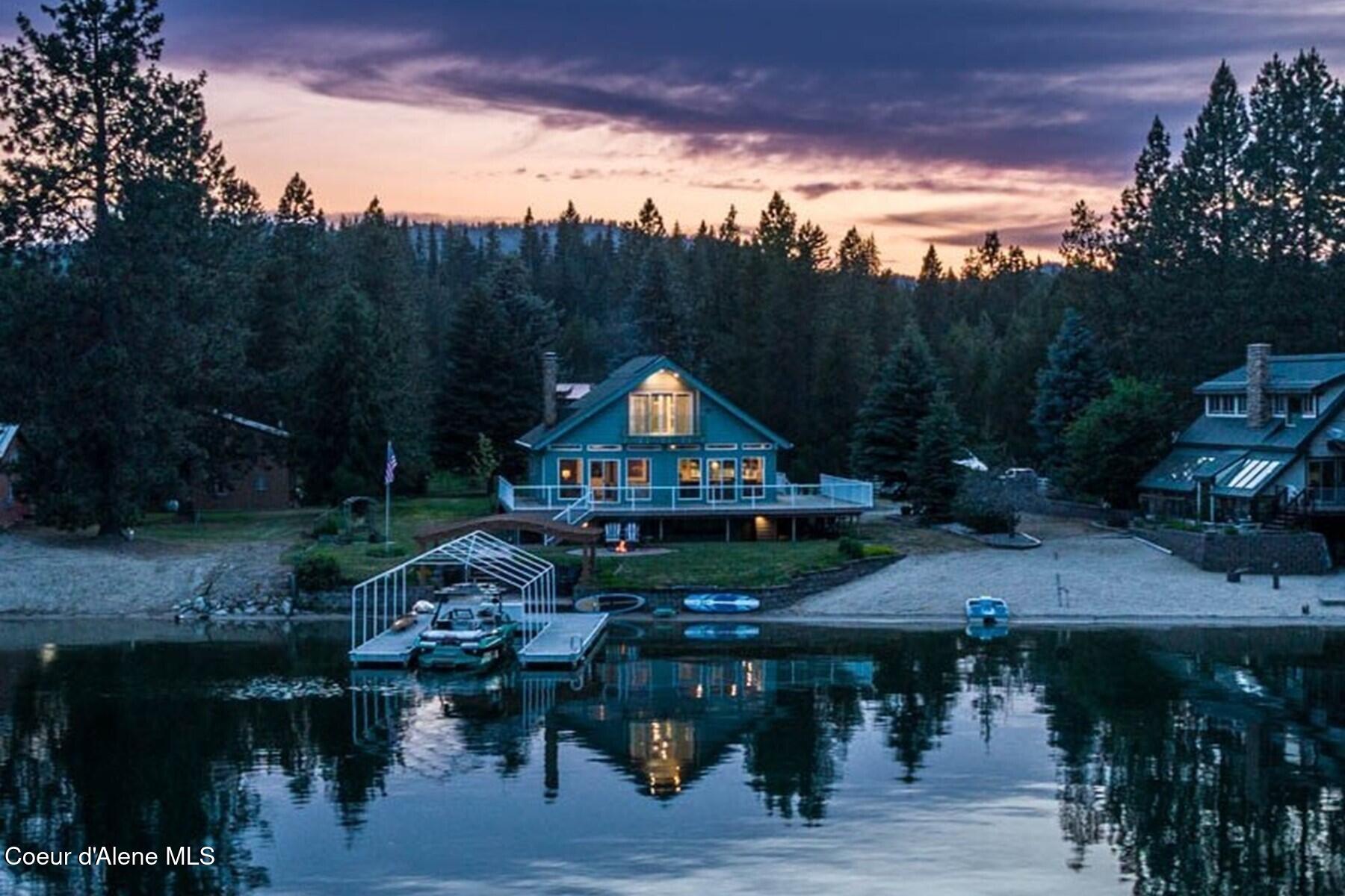 170 Flatwater Lane Sandpoint, ID 83864 - Photo 3 of 86 Imagine driving boat to this....