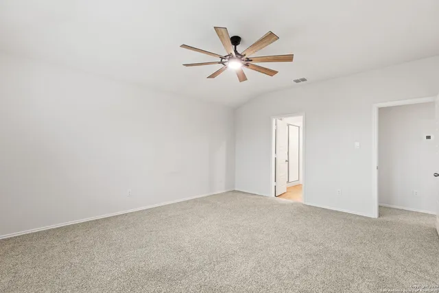 a view of an empty room with window