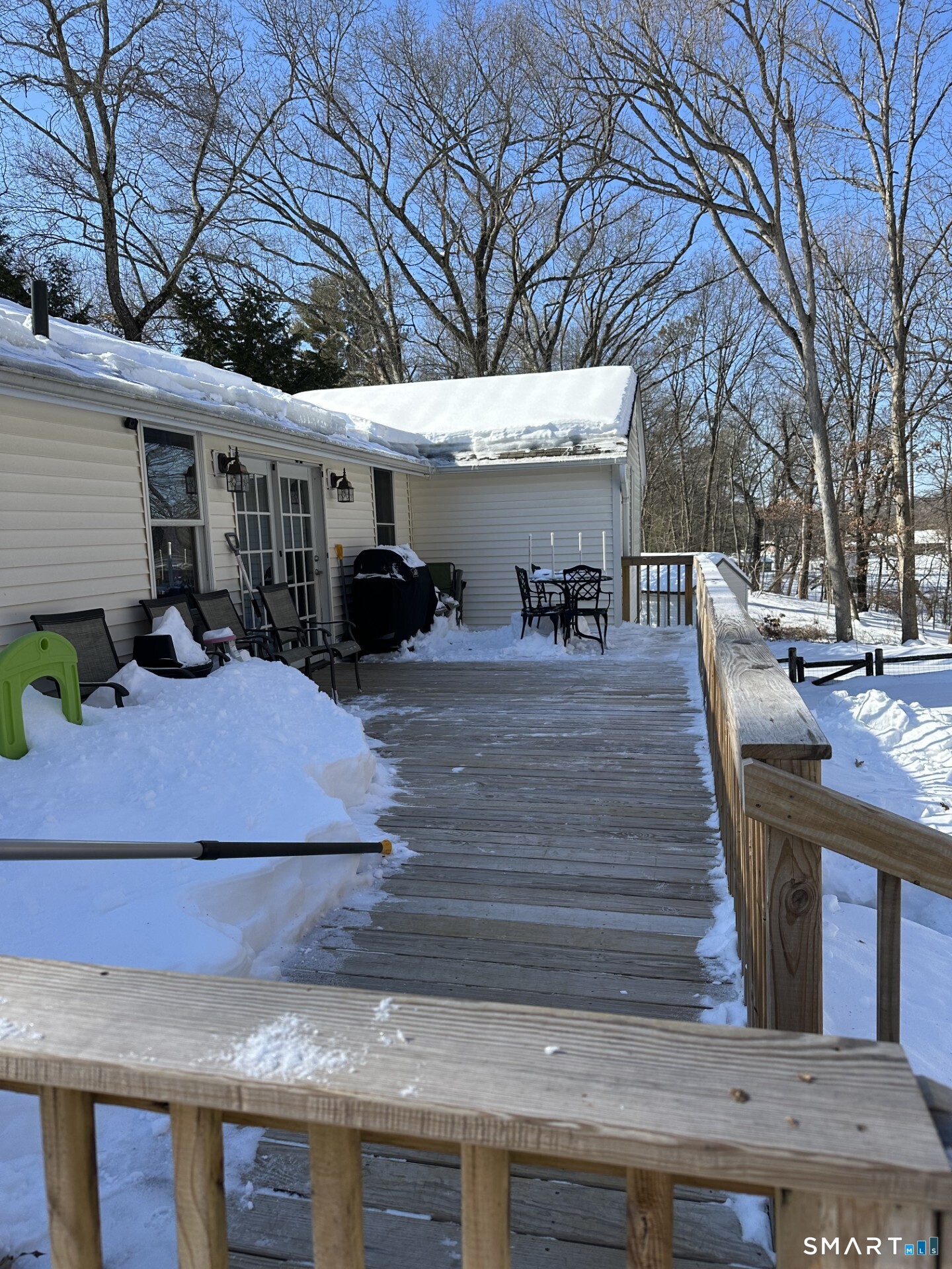 215 Spring Street Manchester, CT 06040 - Photo 9 of 10 Newer Back Deck.