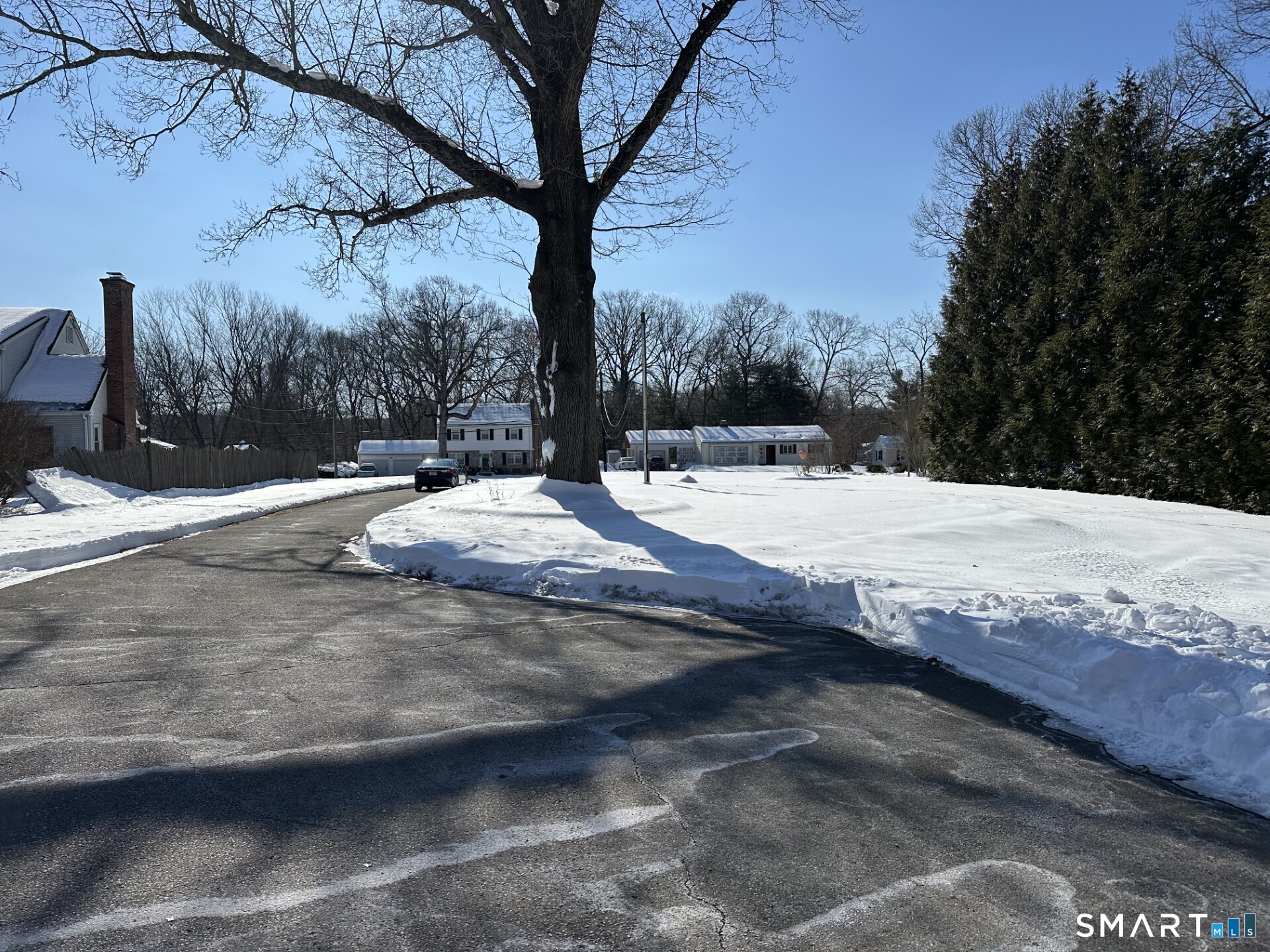 215 Spring Street Manchester, CT 06040 - Photo 10 of 10 Driveway view towards street.