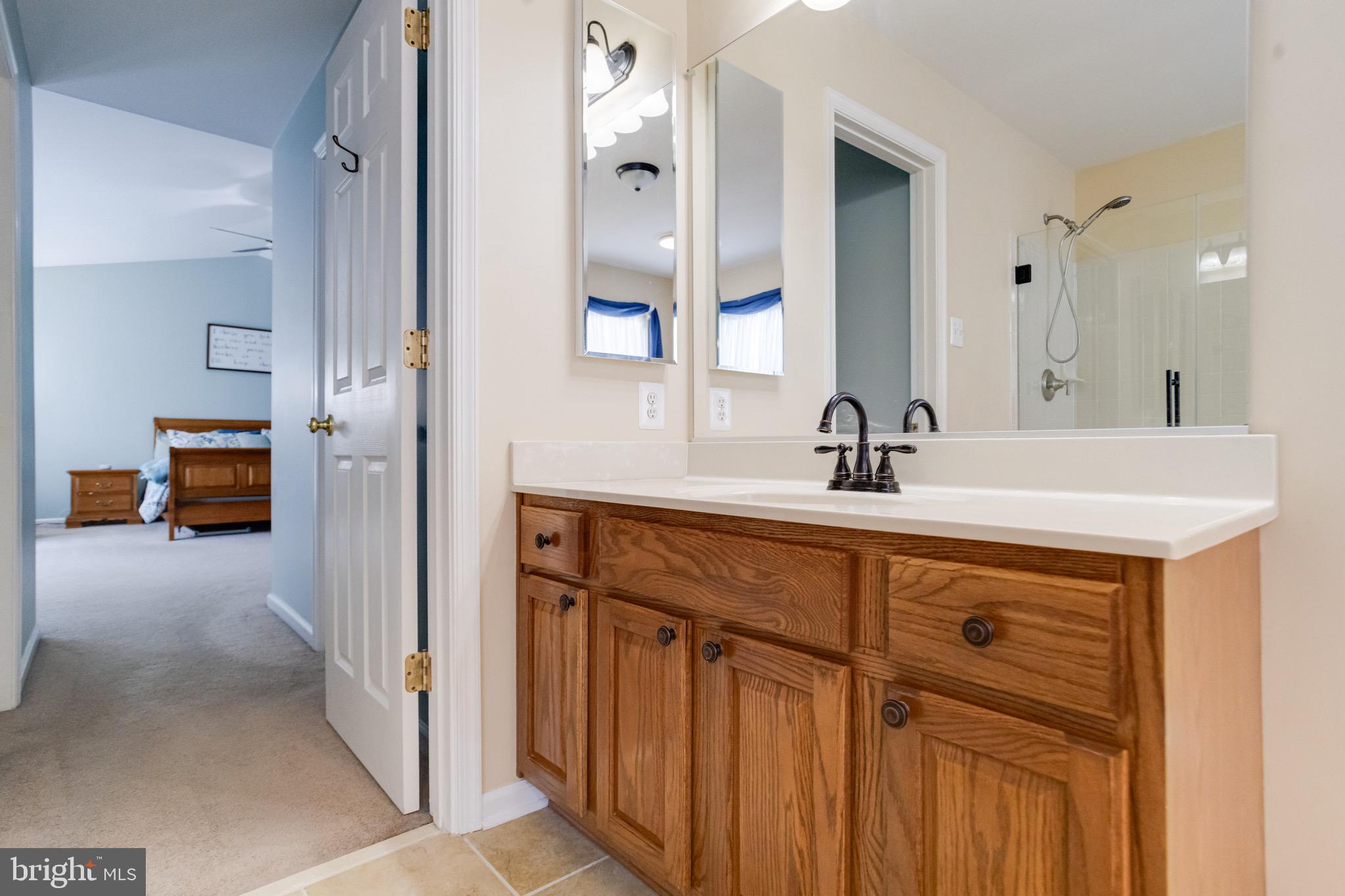 1705 Stone Ridge Court Bel Air, MD 21015 - Photo 58 of 81 a en suite bathroom with a sink and a mirror