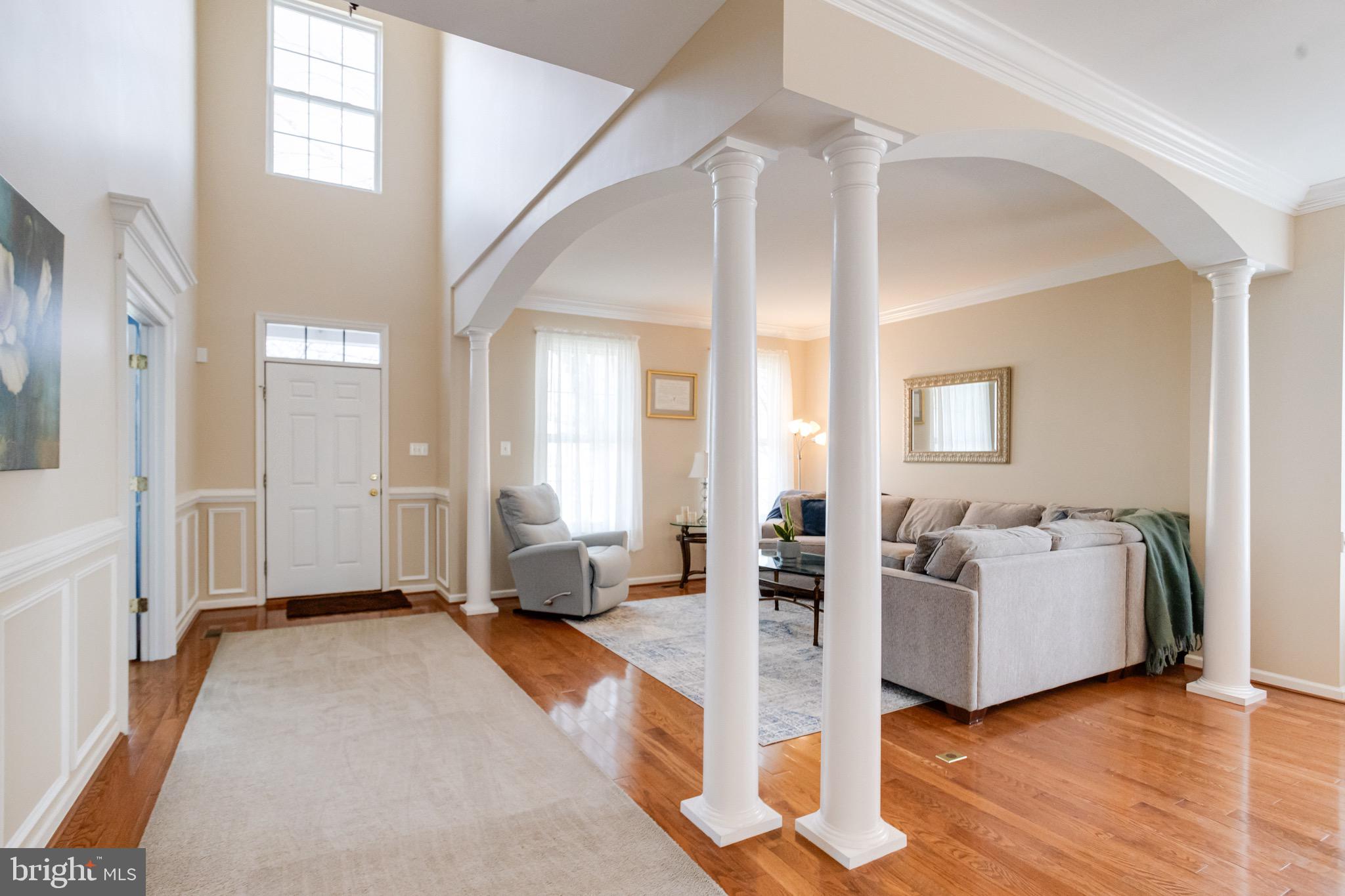 1705 Stone Ridge Court Bel Air, MD 21015 - Photo 10 of 81 a living room with furniture and wooden floor