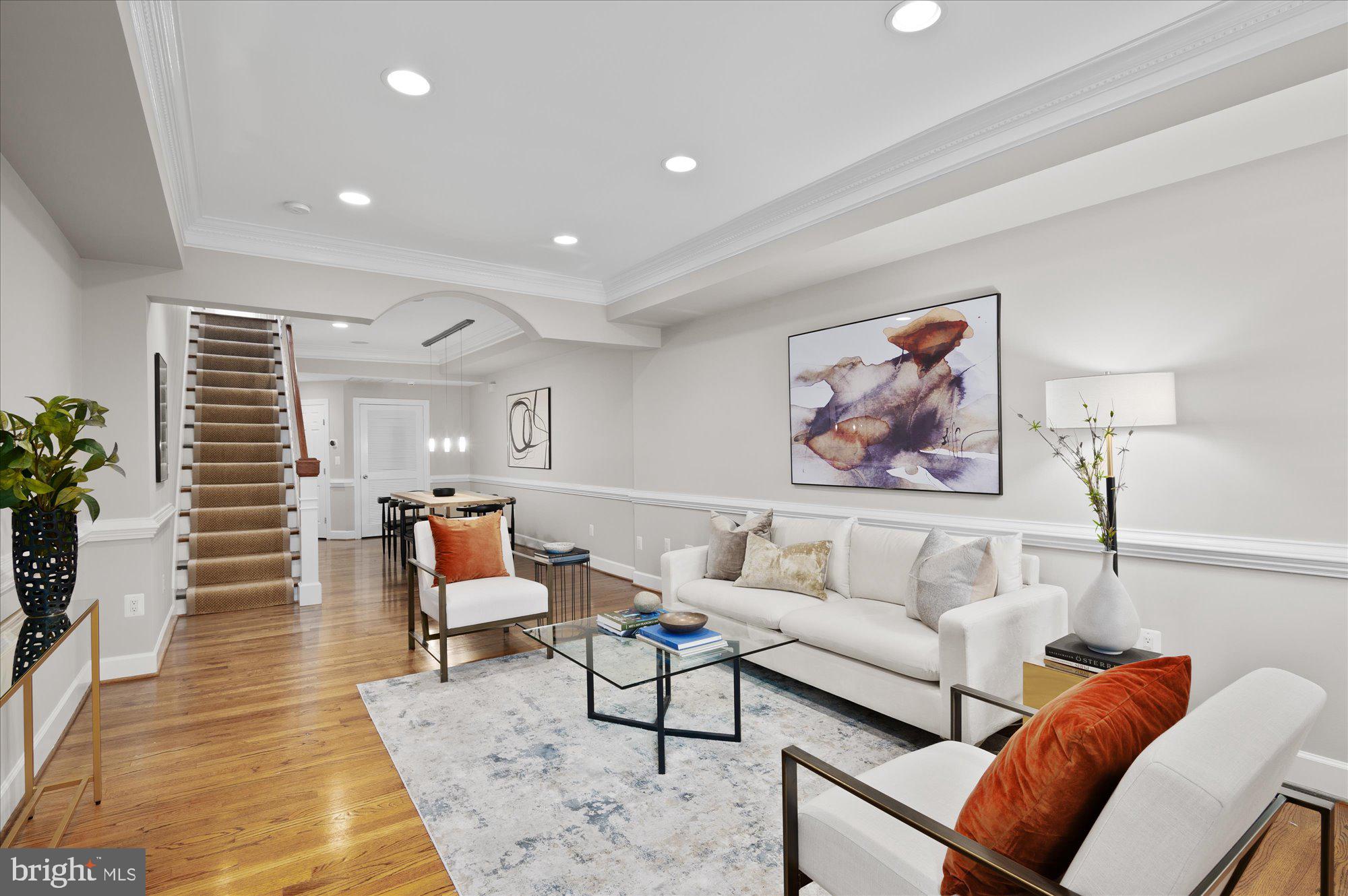 1925 12th Street Northwest Washington, DC 20009 - Photo 2 of 11 Living Room