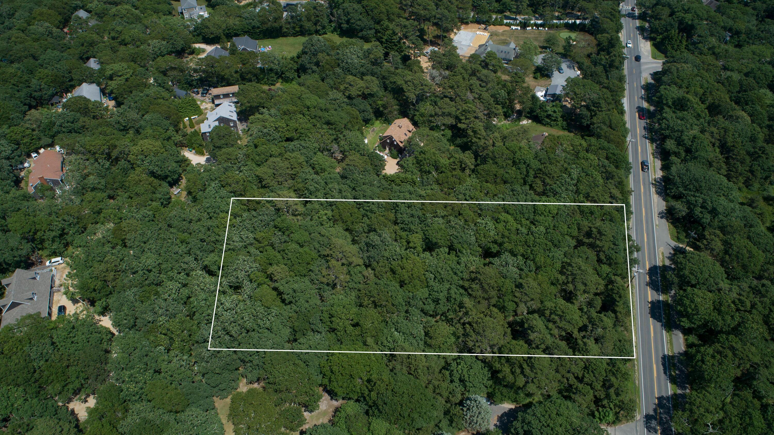 501 West Tisbury Road Edgartown, MA 02539 - Photo 4 of 4 Overhead