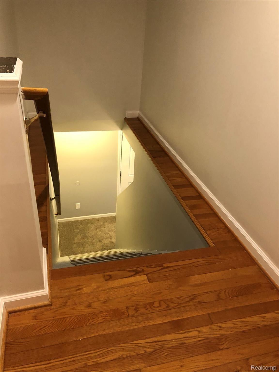 8286 Chilson Road Pinckney, MI 48169 - Photo 22 of 24 STAIRWAY LOOKING DOWN.JPG
