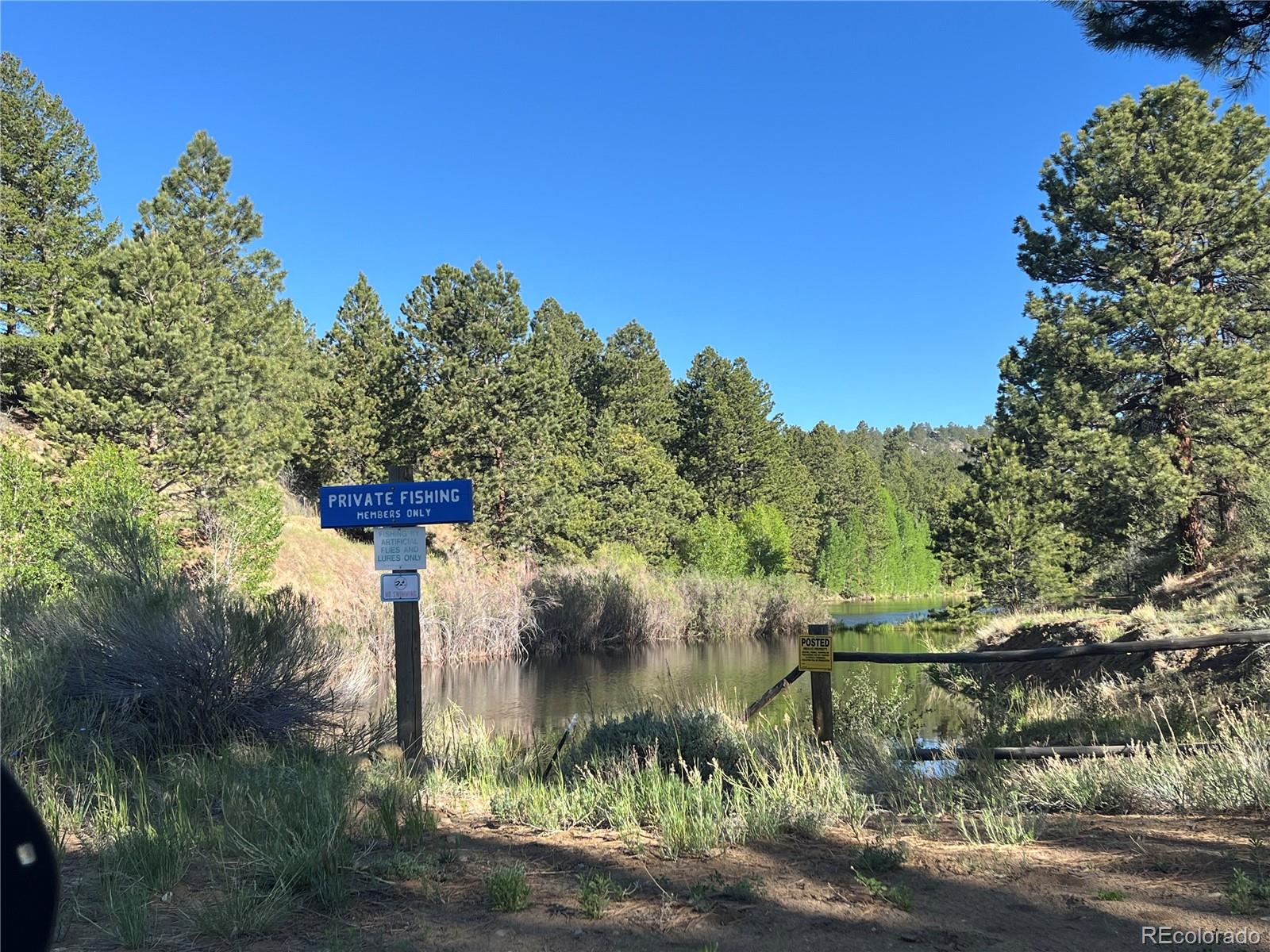 18322 South Lake Road Buena Vista, CO 81211 - Photo 5 of 22 a view of a wooden bridge