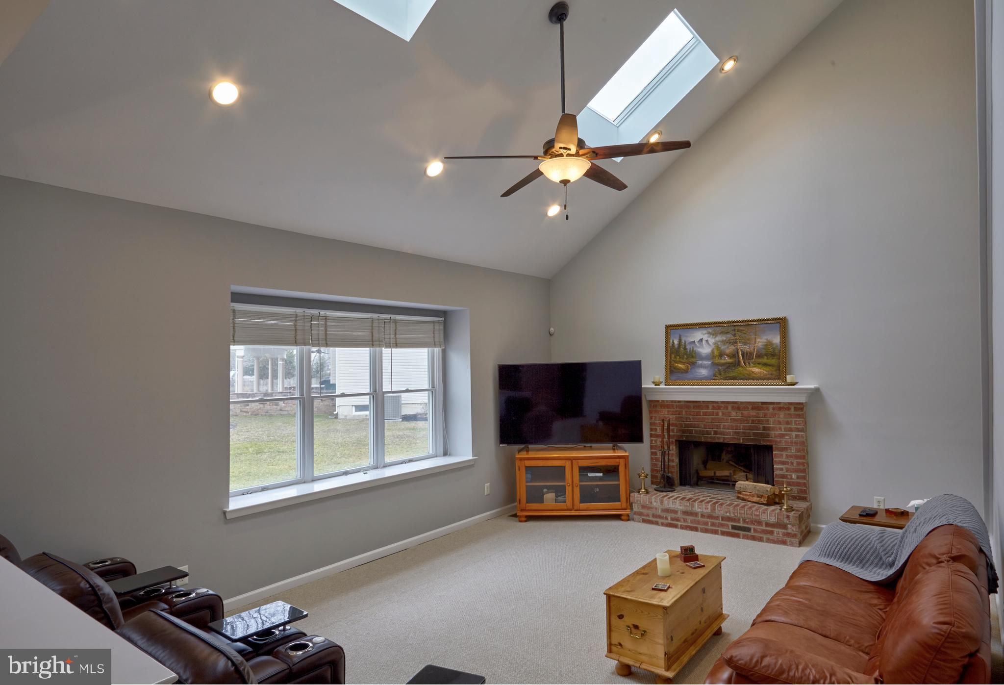 50 Brooks Road Moorestown, NJ 08057 - Photo 22 of 47 Wood burning FP in the Family Room
