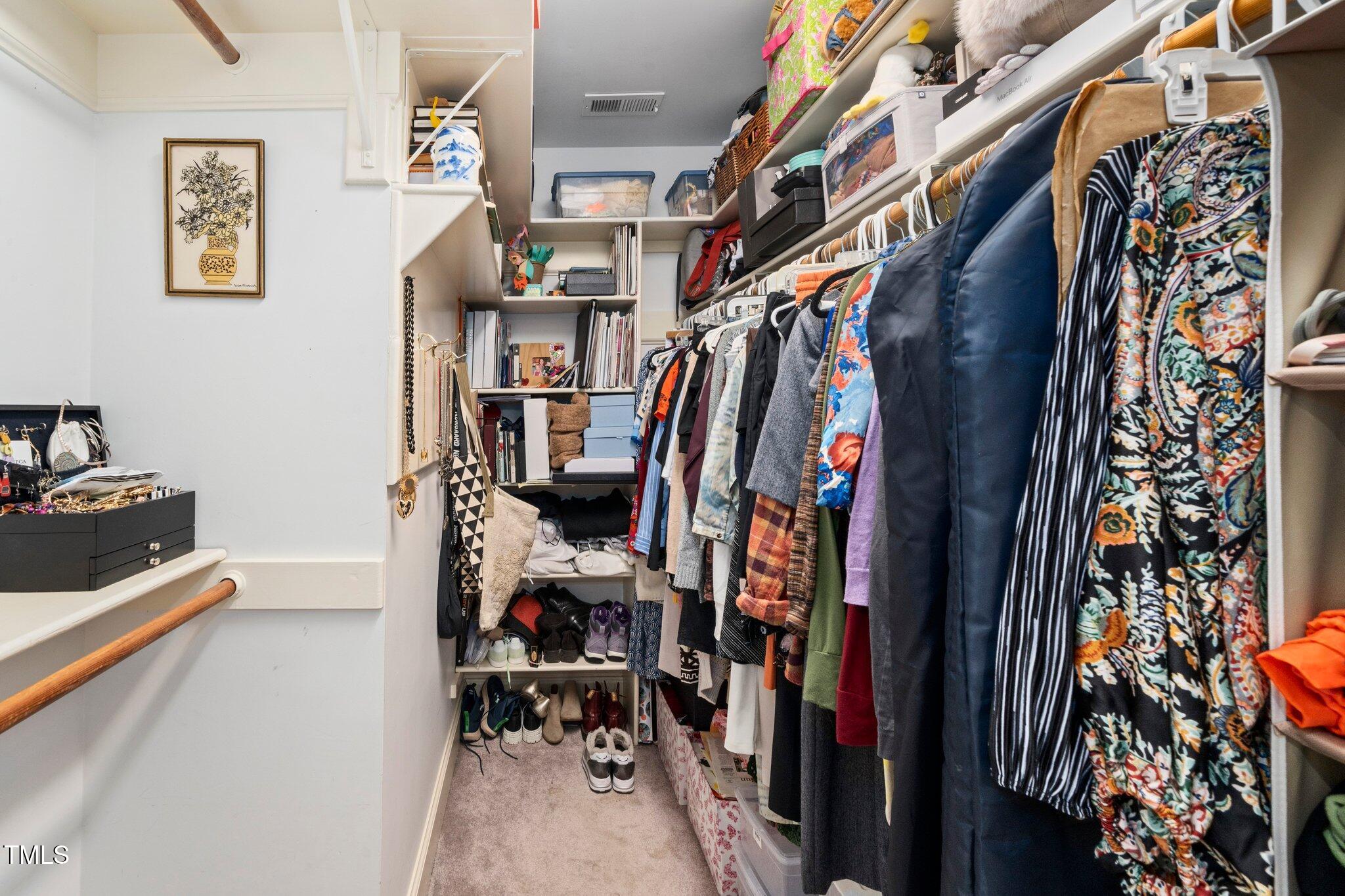 1408 Dogwood Lane Raleigh, NC 27607 - Photo 32 of 48 1 of 2 walk-in closets
