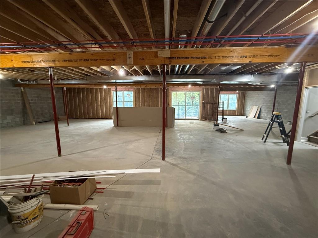 136 Huckleberry Road Indiana, PA 15701 - Photo 38 of 39 High Ceiling and ready to finish how you want it.
