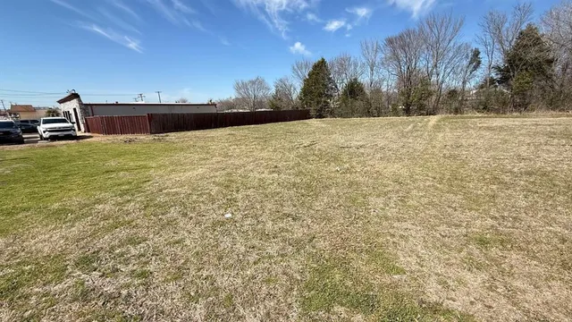 a view of a terrace with a yard