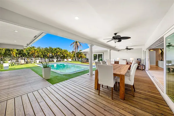 a view of a back yard of the house