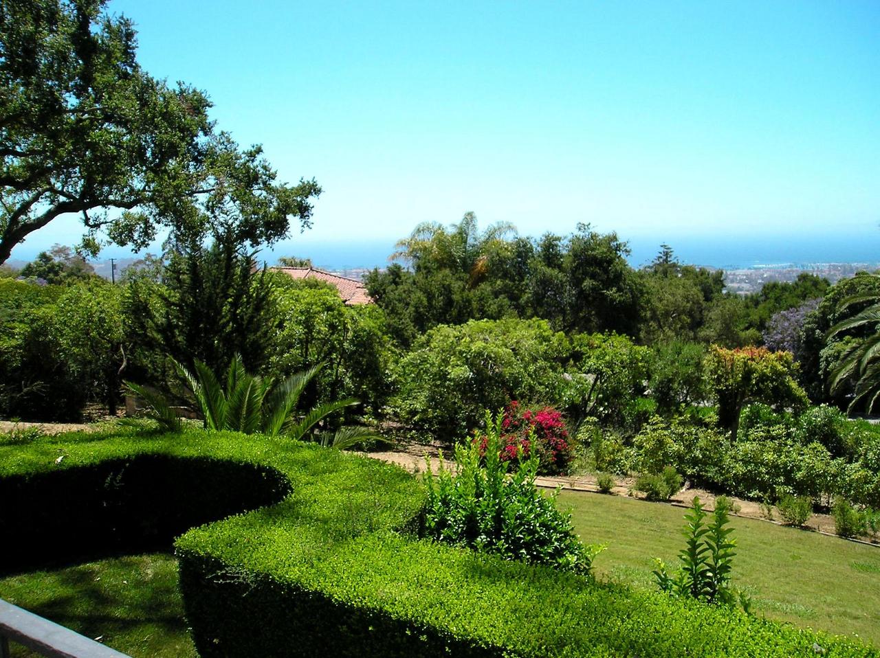 1811 El Encanto Road Santa Barbara, CA 93103 - Photo 11 of 14 a view of a garden with a flower garden