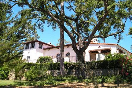 1811 El Encanto Road Santa Barbara, CA 93103 - Photo 2 of 14 a front view of house with yard and green space