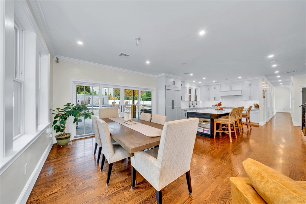 4 Lowell Street Lynnfield, MA 01940 - Photo 6 of 42 a dining room with furniture and wooden floor