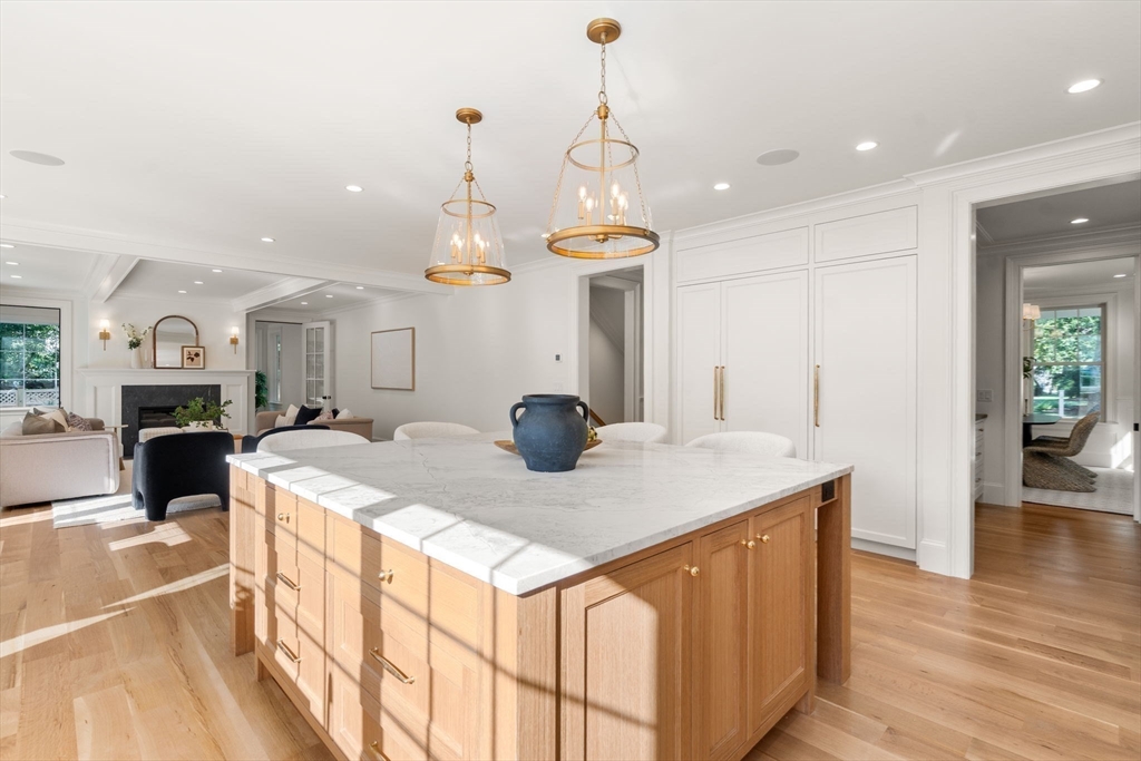 32 South Woodside Avenue Wellesley, MA 02482 - Photo 9 of 42 a kitchen with a counter top space a sink and appliances