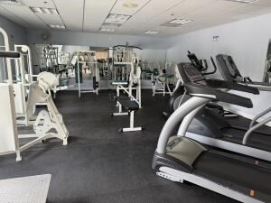 1 Upland Circle, Unit 1 Mashpee, MA 02649 - Photo 24 of 39 a view of a room with gym equipment