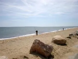 a view of ocean view with beach