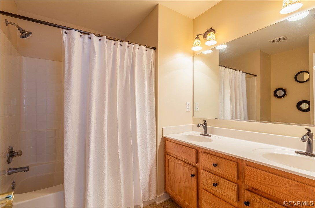 4367 Stately Oak Road North Chesterfield, VA 23234 - Photo 21 of 31 The Master Bath has dual sink vanity, a tub/shower