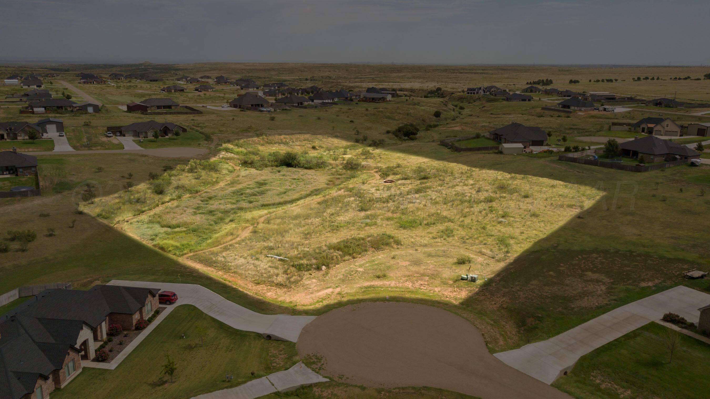 0 Brindle Amarillo, TX 79124 - Photo 13 of 13 an aerial view of residential houses with outdoor space
