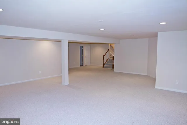 a view of under construction room and staircase