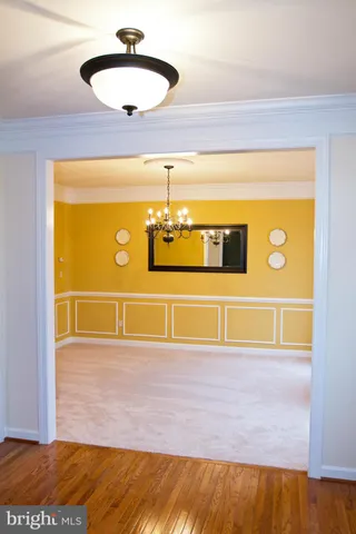 a view of a wooden door